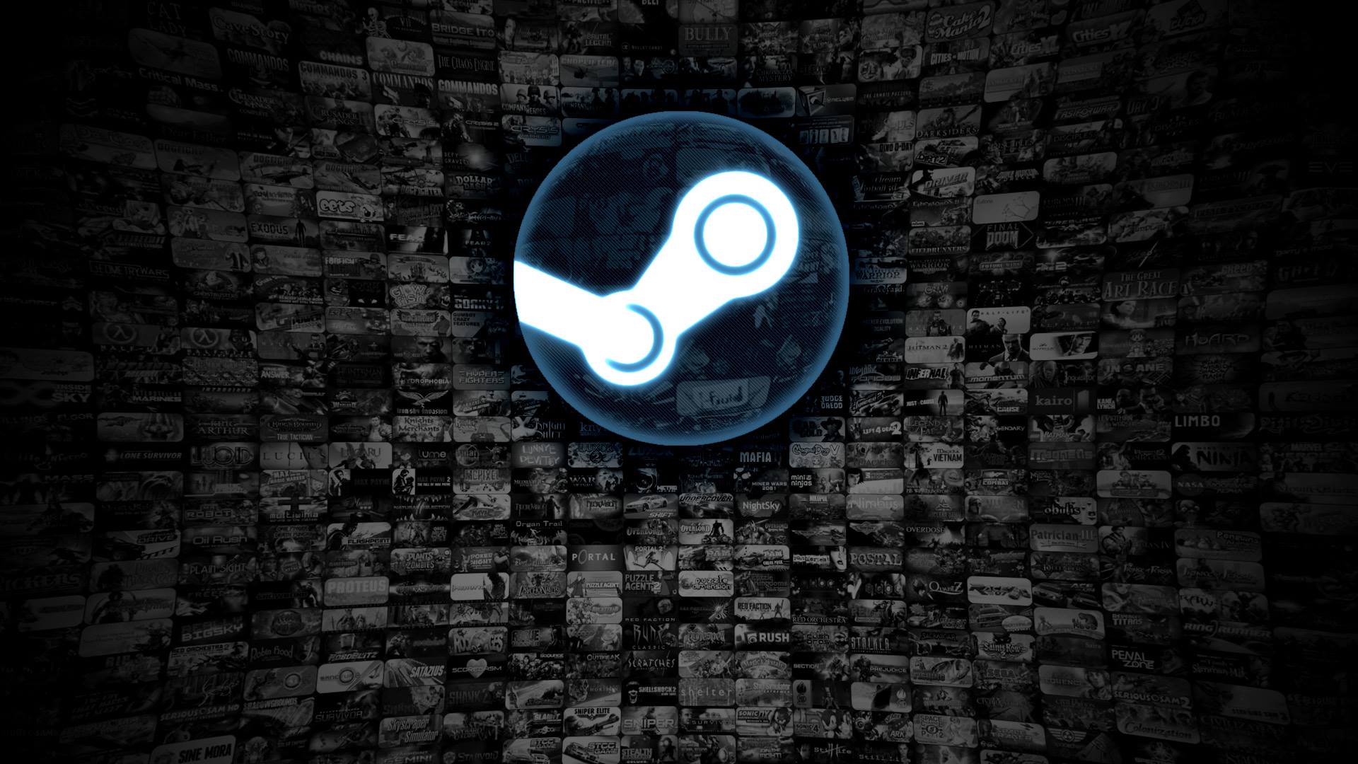 Le logo de Steam, le service de Valve