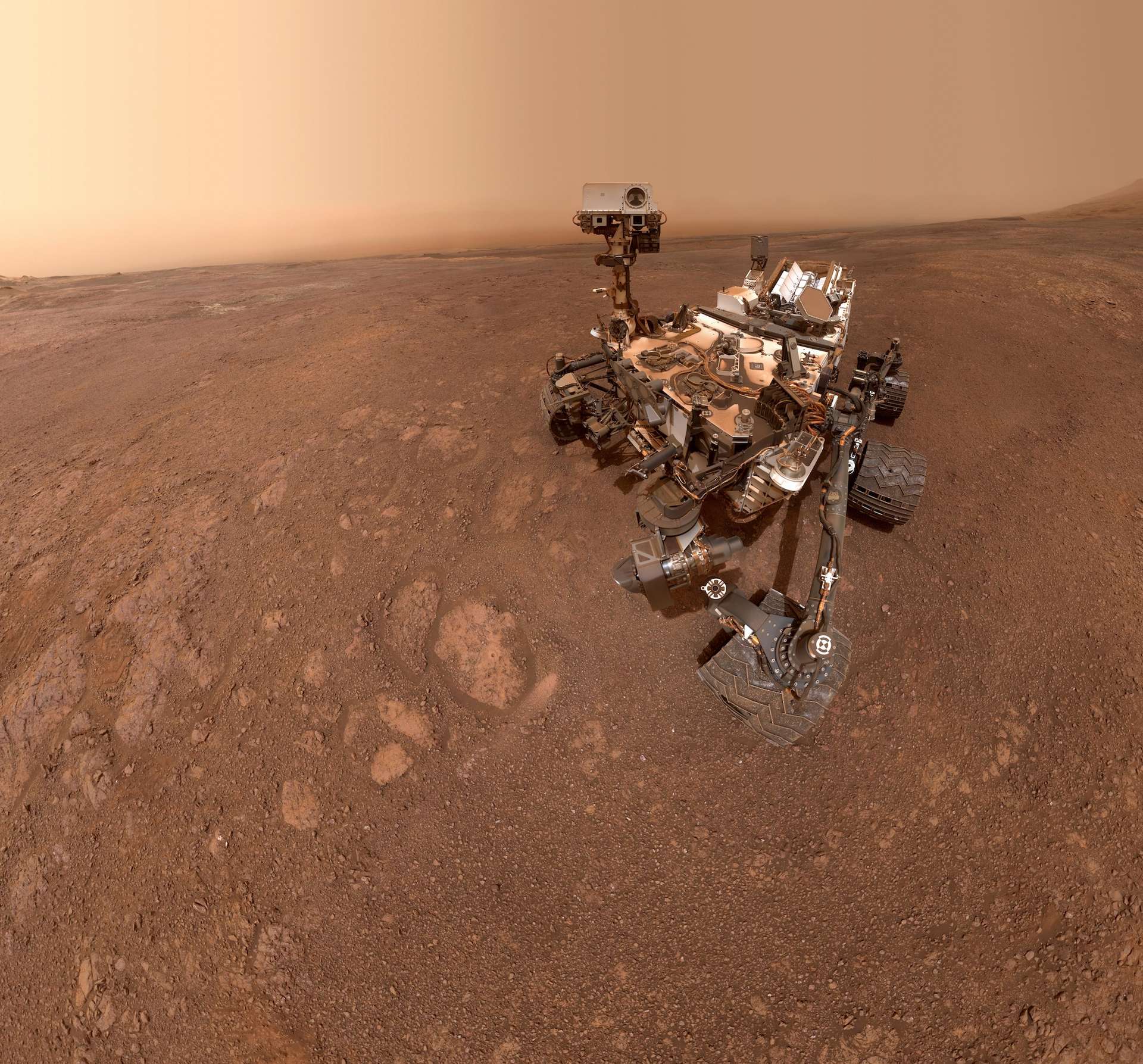  Curiosity nous a envoyé un nouveau selfie de Mars