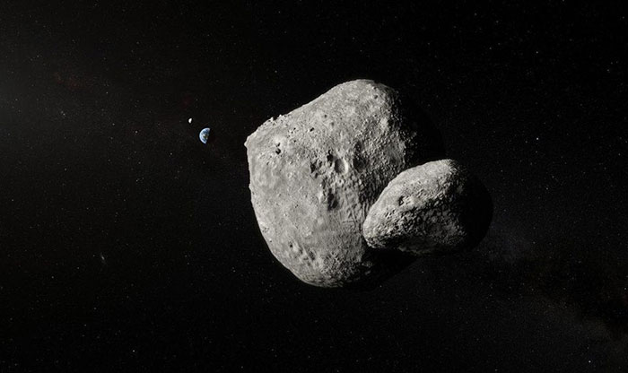  Le Very Large Telescope a photographié le double astéroïde qui nous a rendu visite le mois dernier