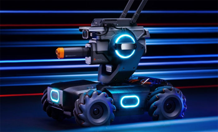  DJI vient de présenter le RoboMaster S1, un tank-robot programmable