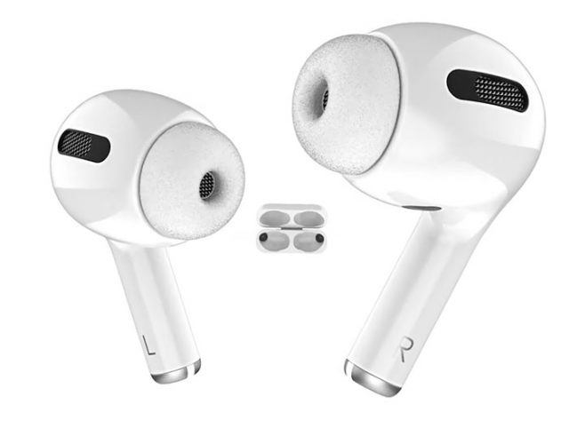 Un concept mettant en scène les Airpods Pro