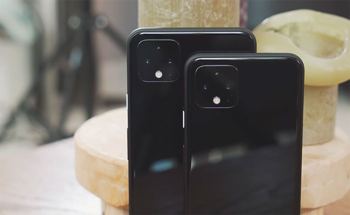 Le Pixel 4 et le Pixel 4 XL côte à côte