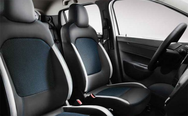L'intérieur de la Renault K-ZE