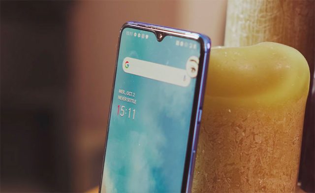 L'encoche du OnePlus 7T