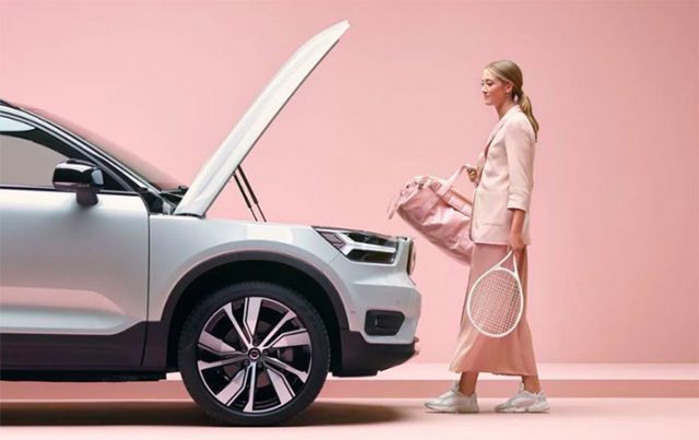 Le XC40 Recharge troque le moteur contre un coffre.