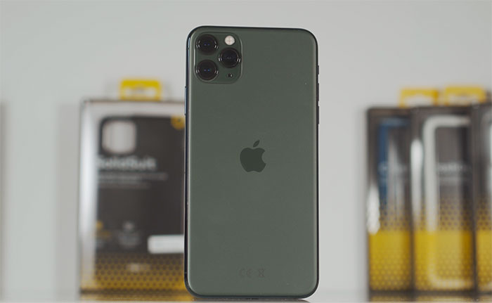 Le module photo triple de l'iPhone 11 Pro Max