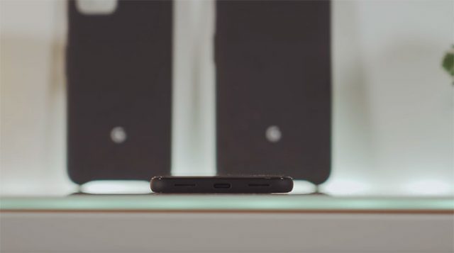 Google a appliqué un revêtement anti-dérapant à la tranche des Pixel 4. Un choix aux résultats mitigés.