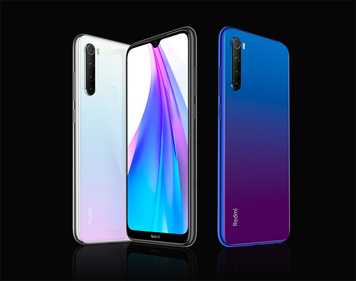 Le Xiaomi Redmi Note 8T et ses différents coloris