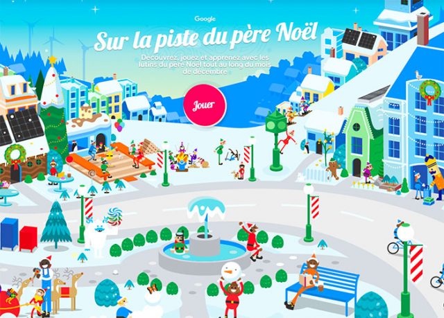 Le Google Santa Tracker est de retour