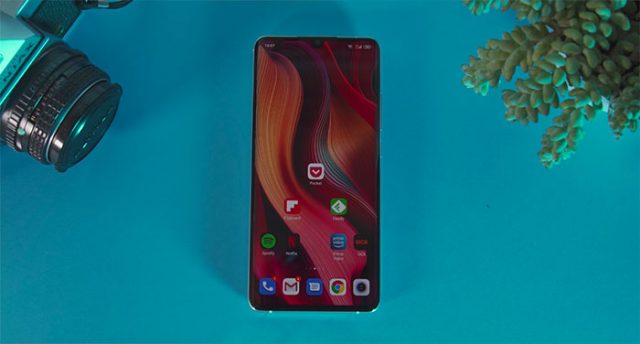 L'écran borderless du Xiaomi Mi Note 10