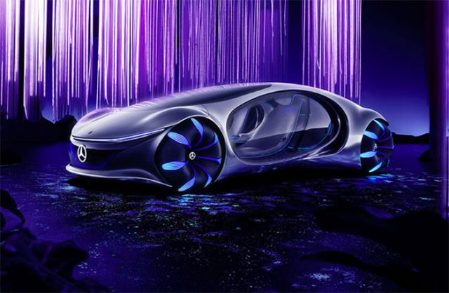 La Mercedes-Benz Vision AVTR, un concept car pas comme les autres