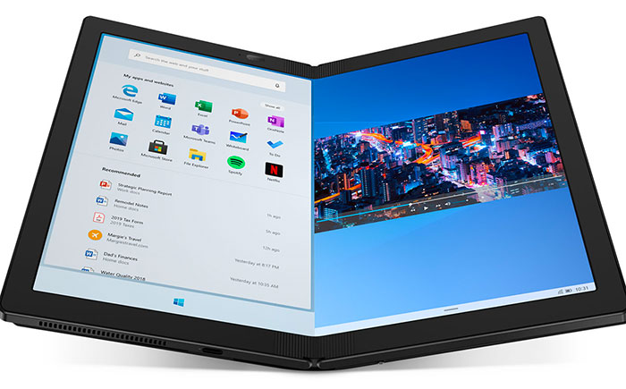  [CES 2020] Lenovo présente le ThinkPad X1 Fold, son tout premier ordinateur pliable