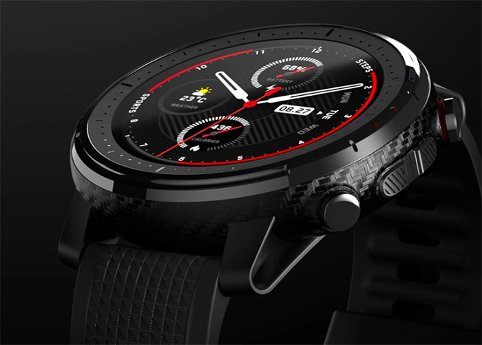 L'Amazfit Stratos 3, une montre au look soigné