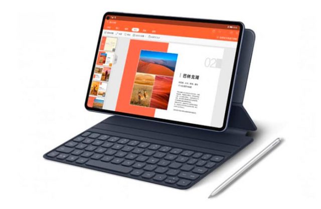 Le MatePad Pro 5G et ses principaux accessoires
