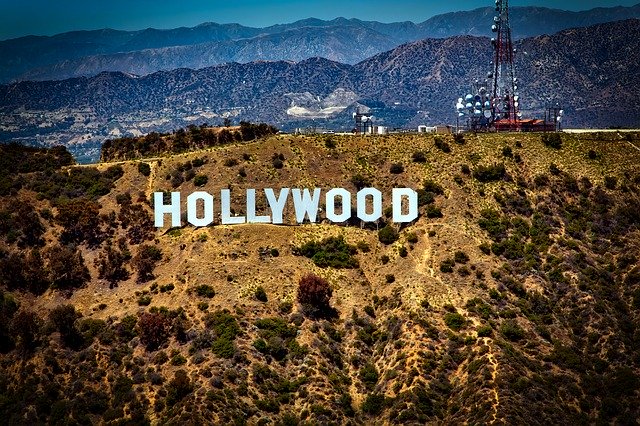 Le panneau Hollywood
