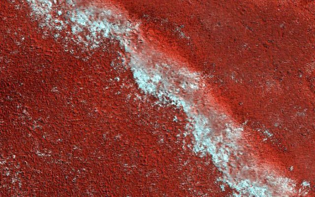 Mars comme nous l'avons rarement vue. Crédits : NASA