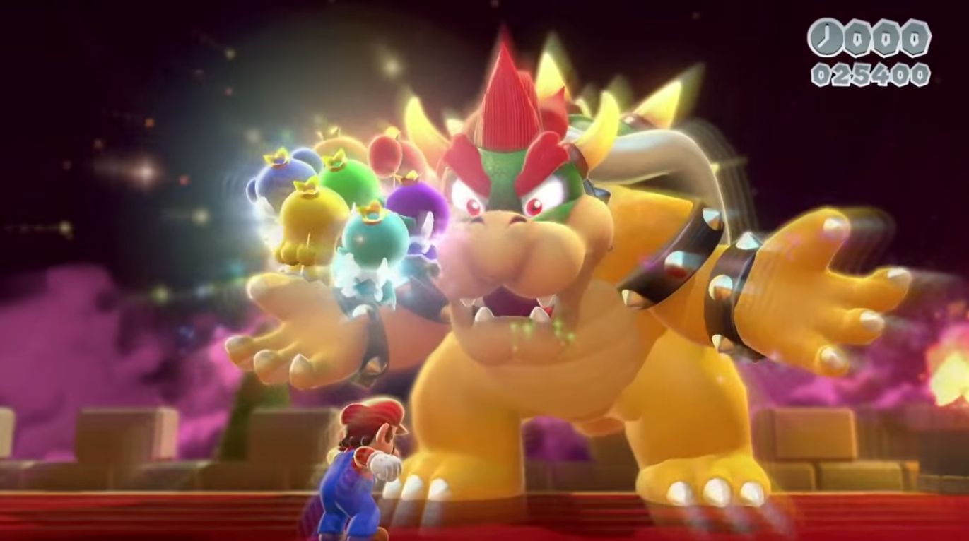 Super Mario 3D World semble se préciser sur Switch