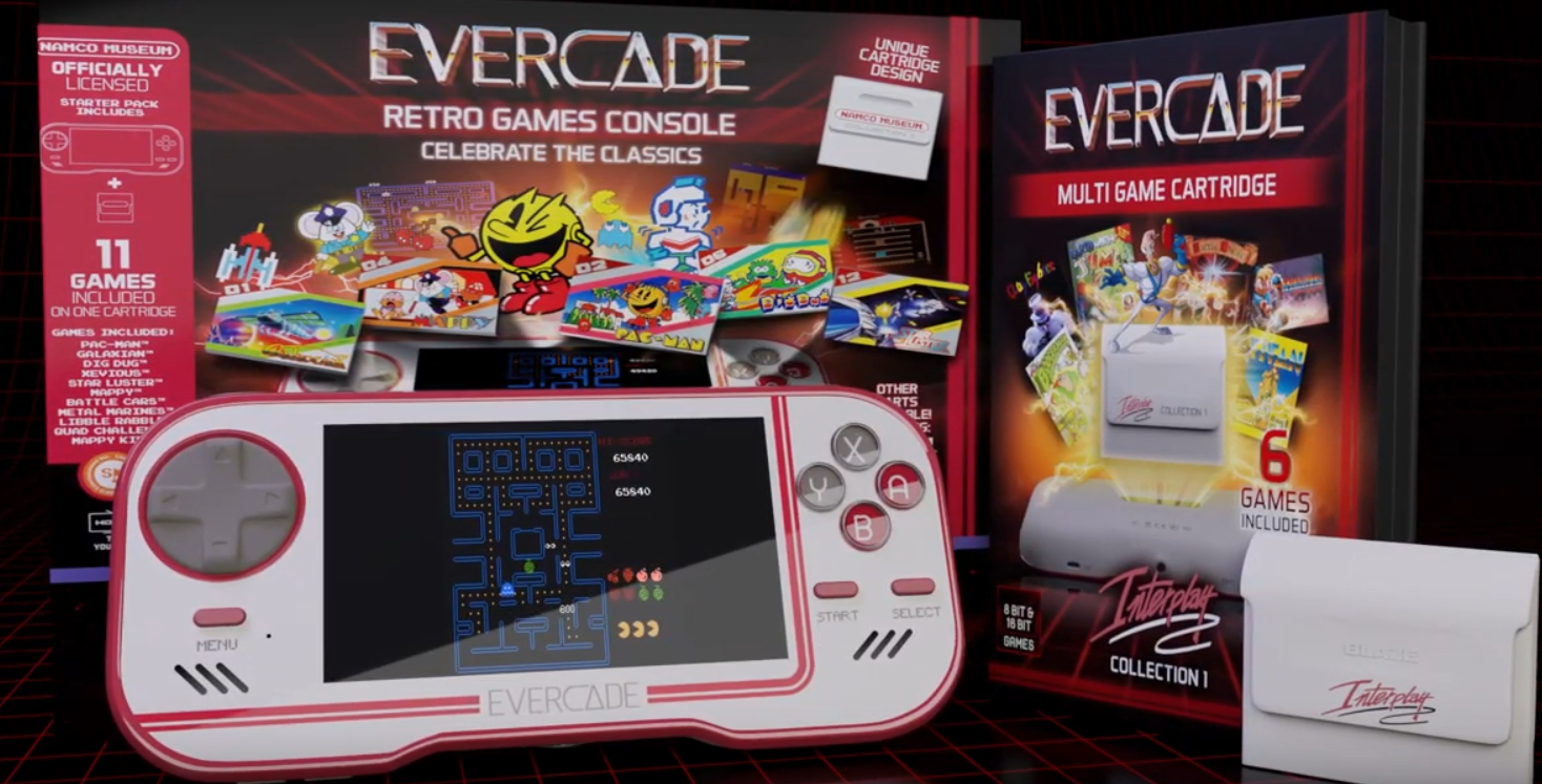 Evercade, la console rétro à cartouches