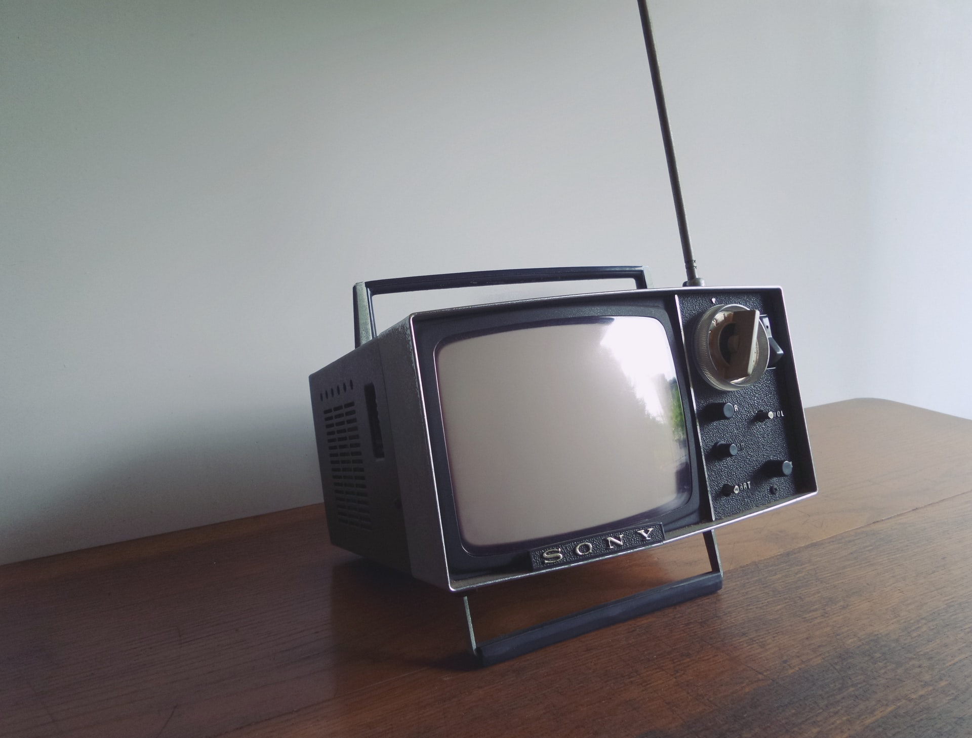 Un téléviseur de l'ancien temps