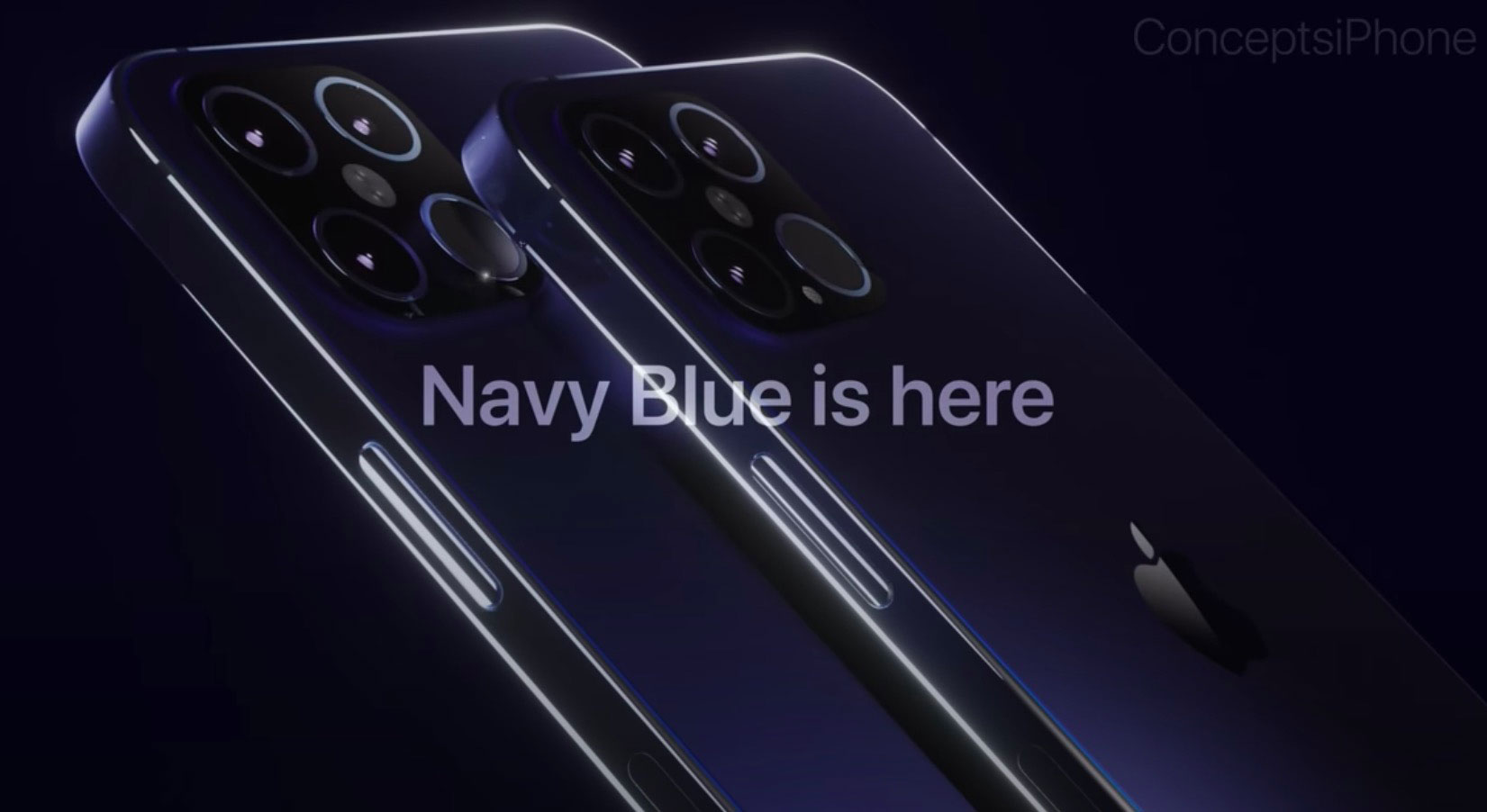 L'iPhone 12 Pro en version Navy Blue