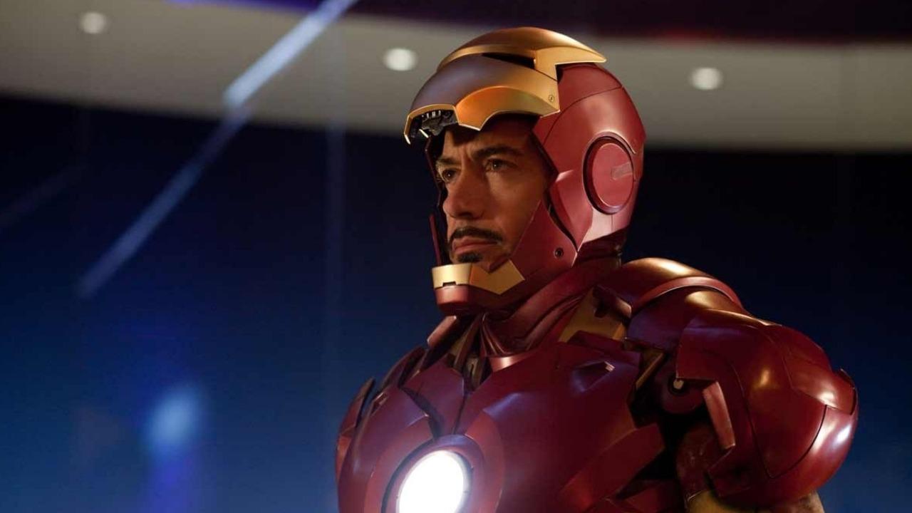 Tony Stark dans son armure d'Iron Man