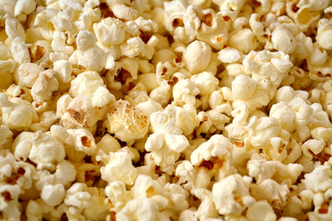 Un bol de popcorn