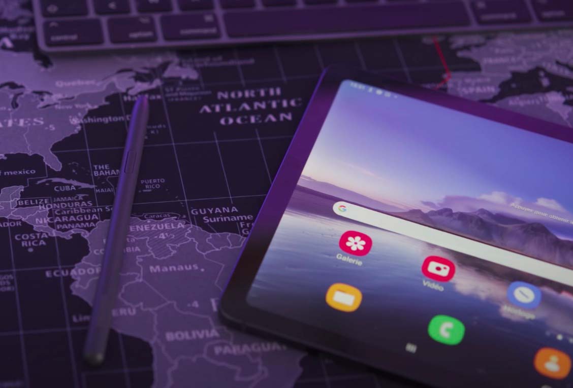 La Galaxy Tab S6 Lite et son stylet