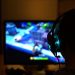 Un gamer équipé d'un casque