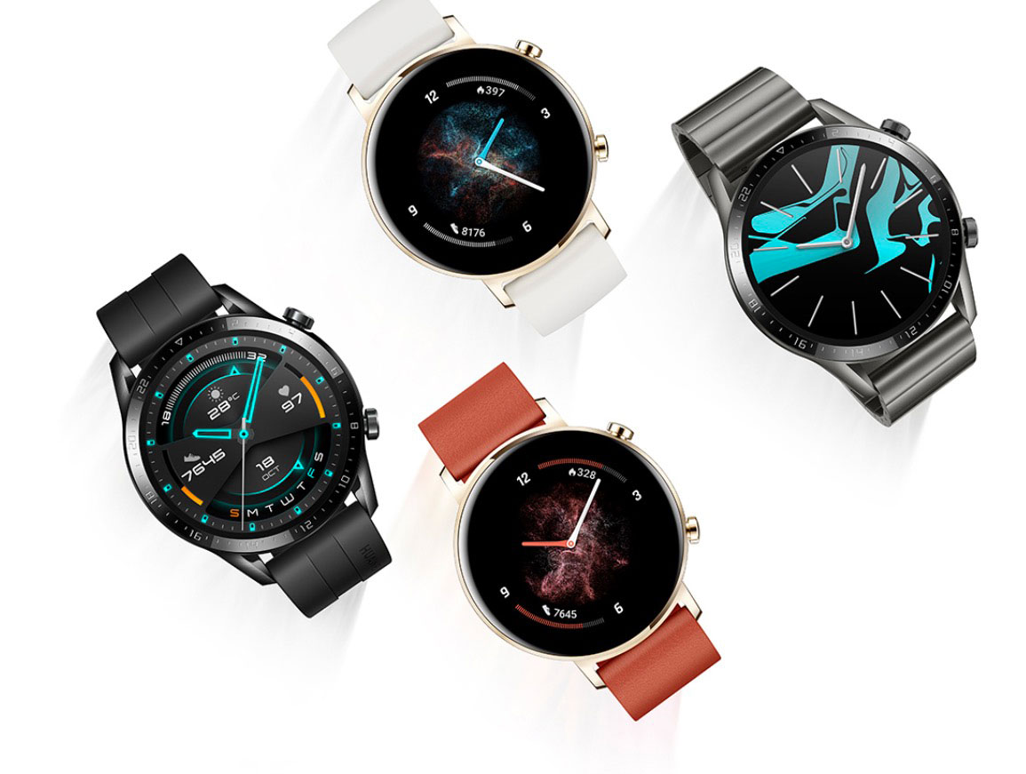 La Huawei Watch GT 2 et ses différents coloris