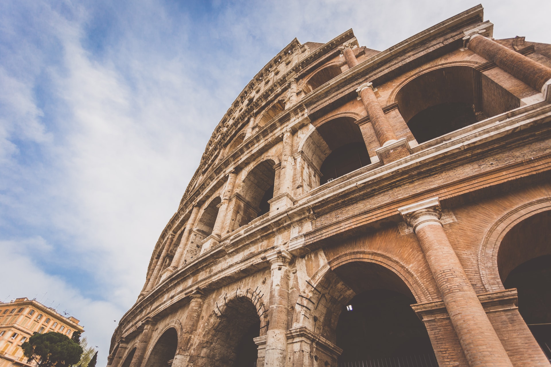 Une photo du Colisée de Rome