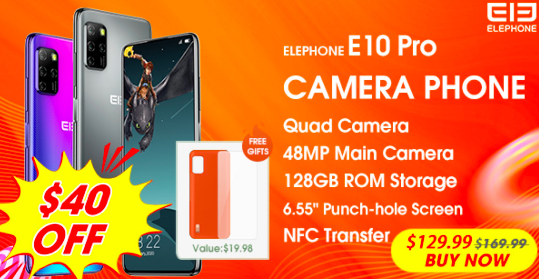 L'Elephone E10 Pro est en promo