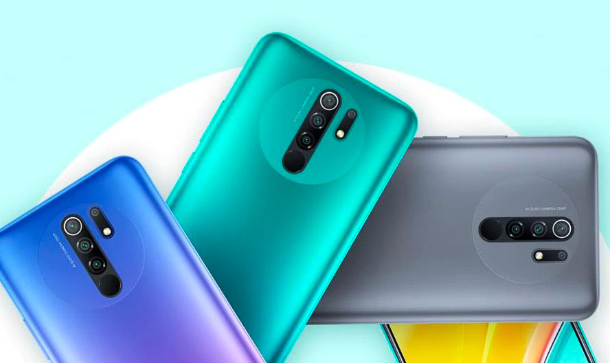 Le Redmi 9 se décline en trois couleurs