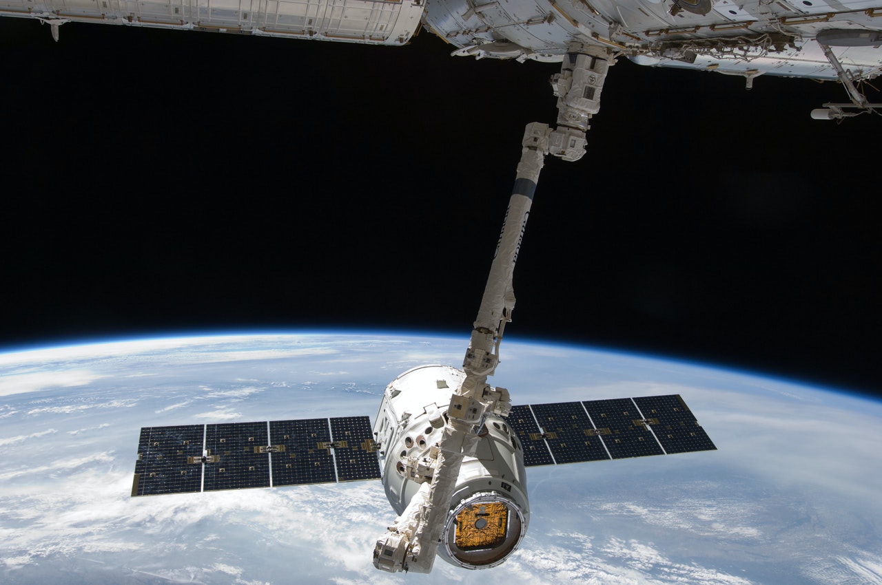 Une vue de l'ISS