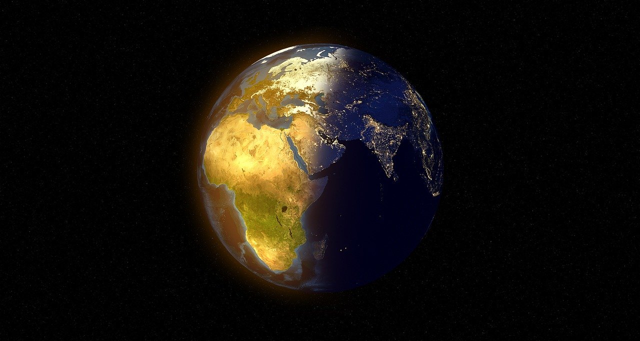 La Terre dans l'espace