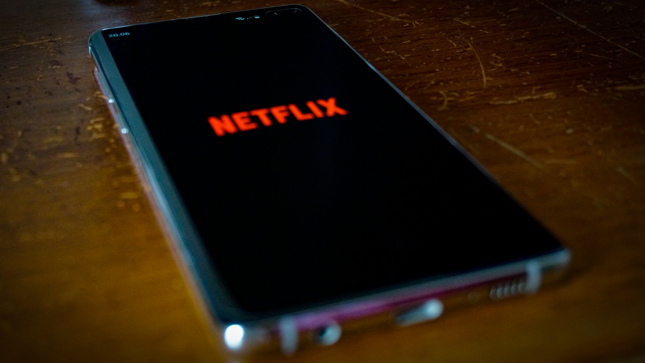 Netflix sur un smartphone