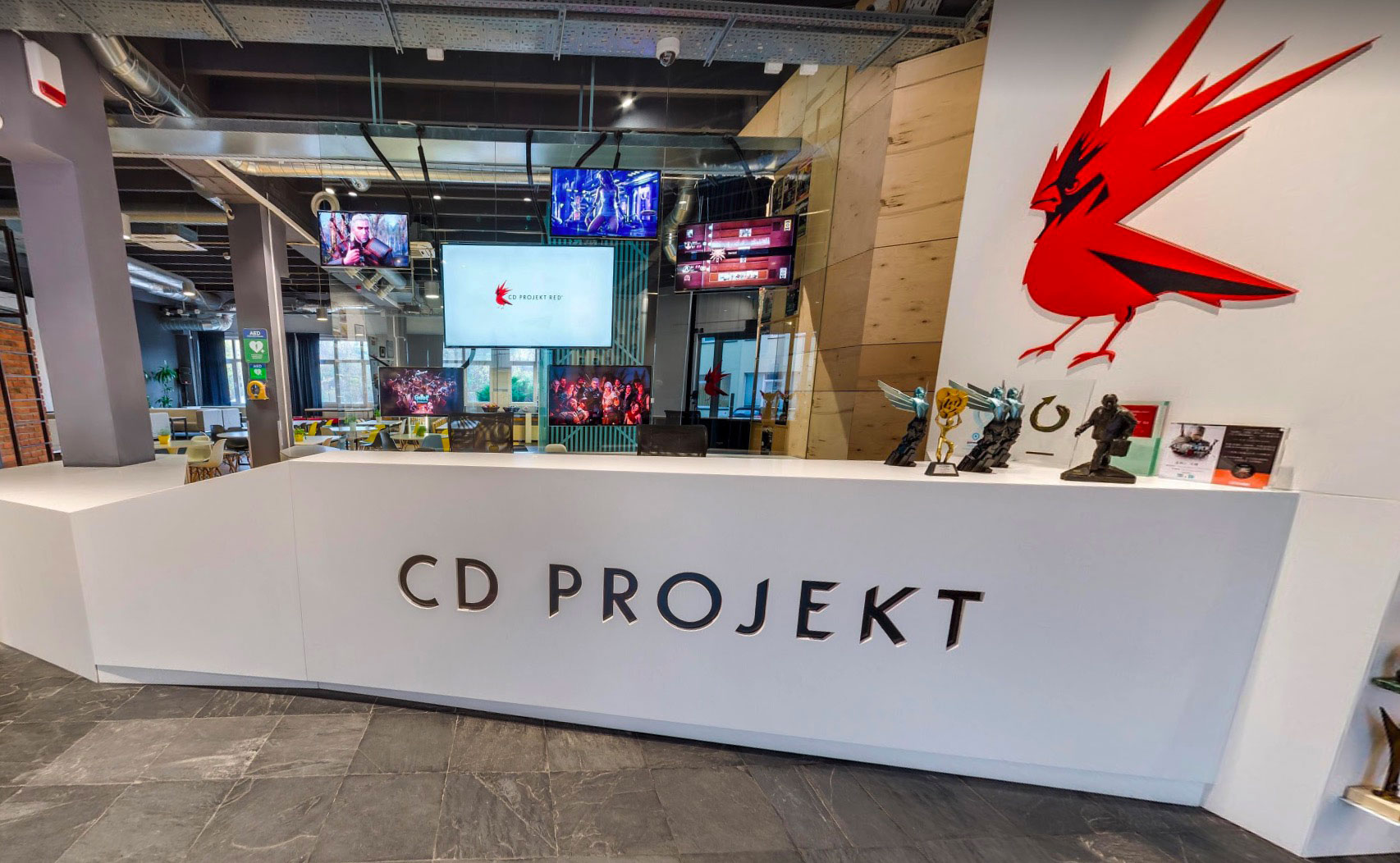 Que diriez vous de visiter les locaux de CD Projekt ?