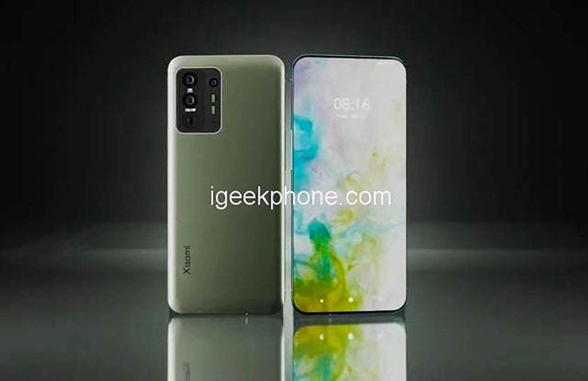 Un rendu conceptuel du Xiaomi Mi 11