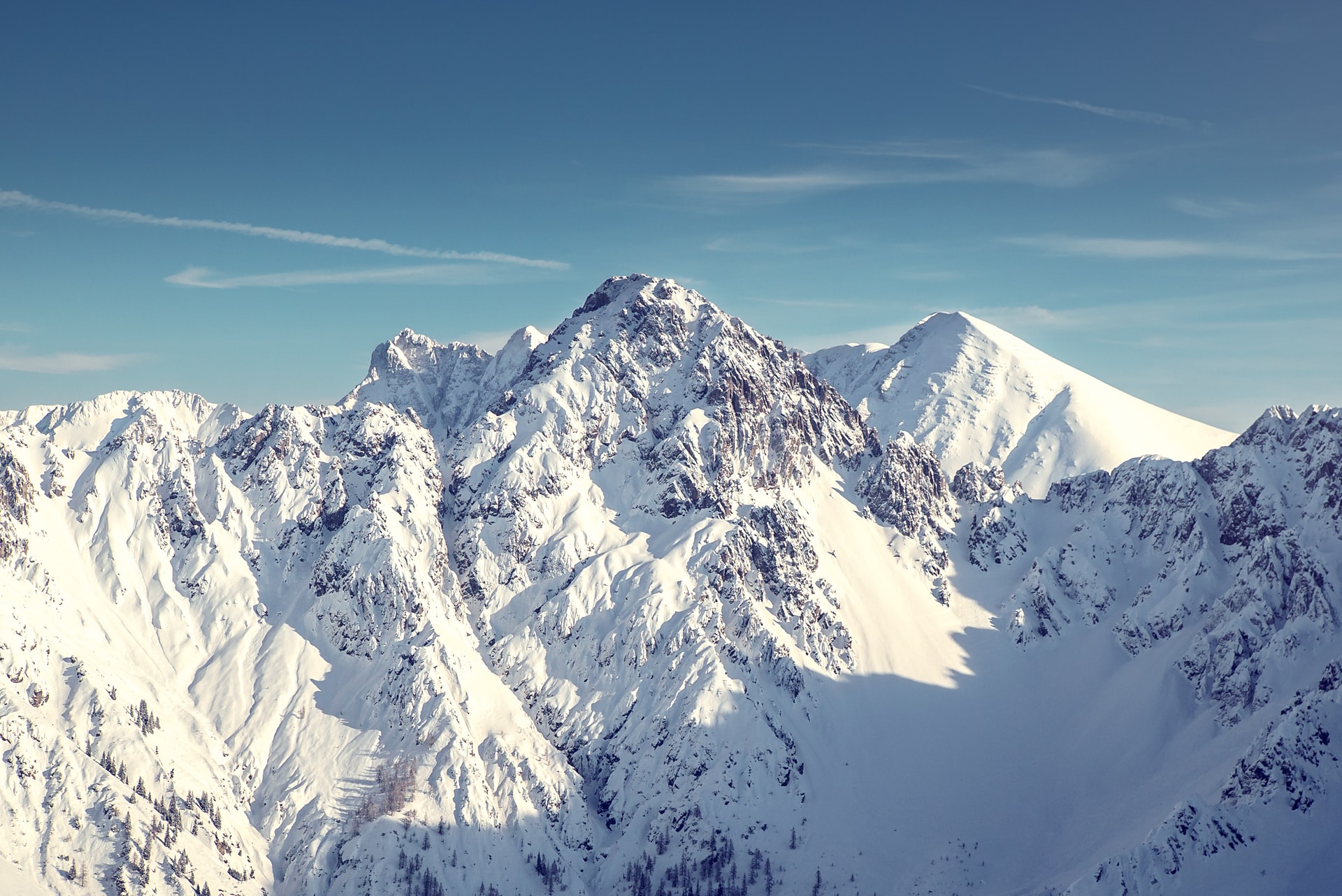 Une photo des Alpes