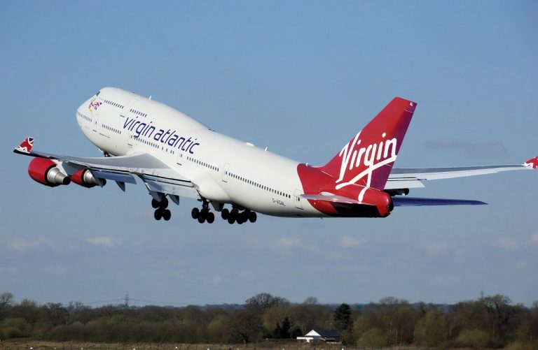 Un avion de Virgin Atlantic