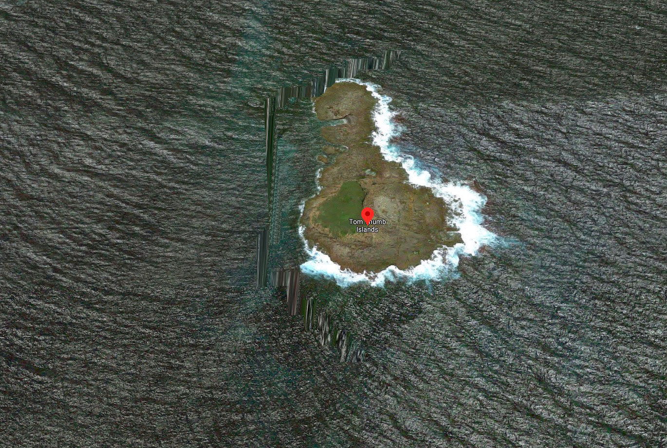 Parfois, la vue en 3D de Google Maps donne d'étranges résultats