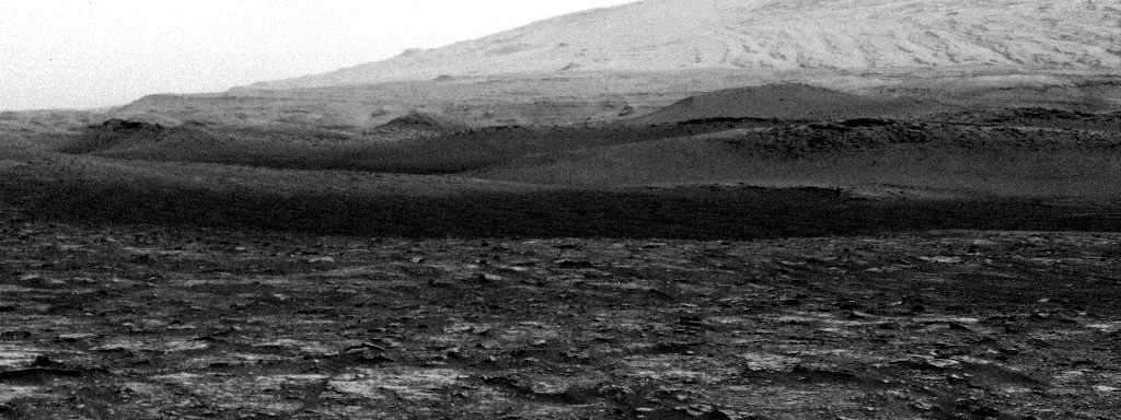 Cette drôle de tornade a été capturée par Curiosity - crédits NASA