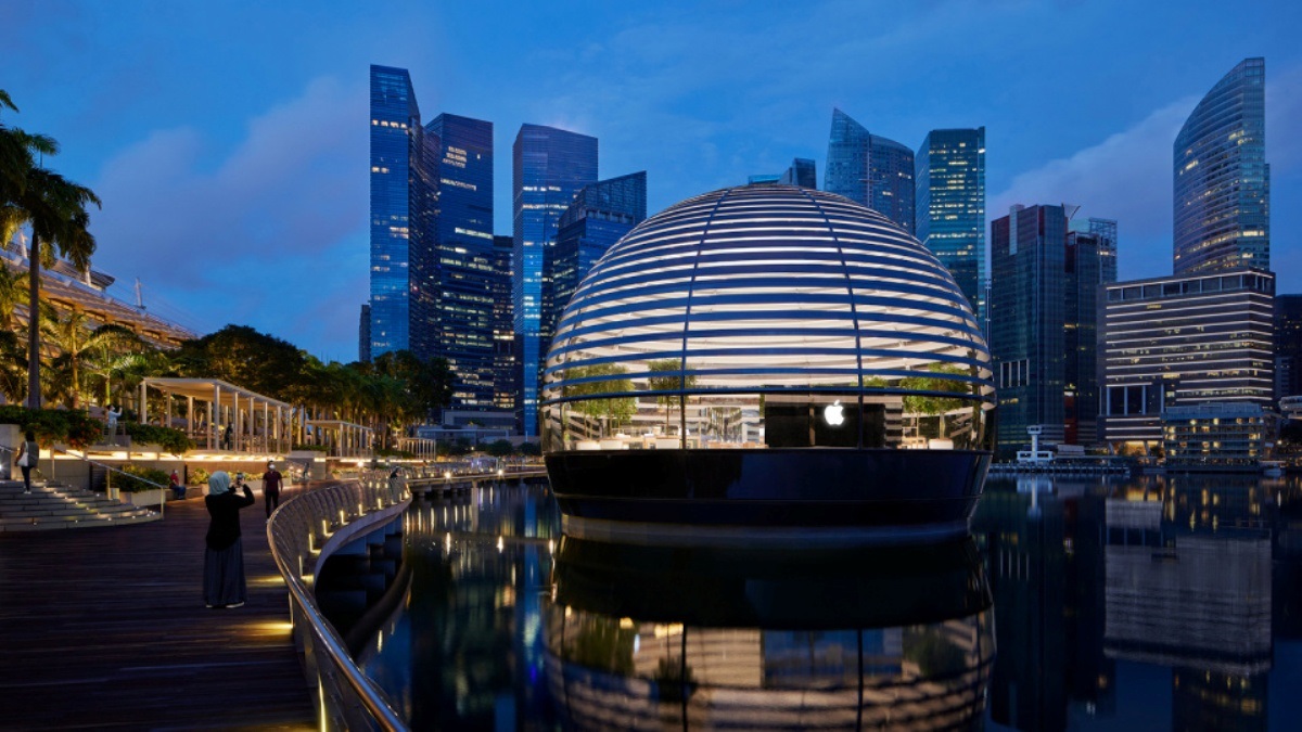  L’Apple Store flottant de Singapour ouvrira ses portes le 10 septembre