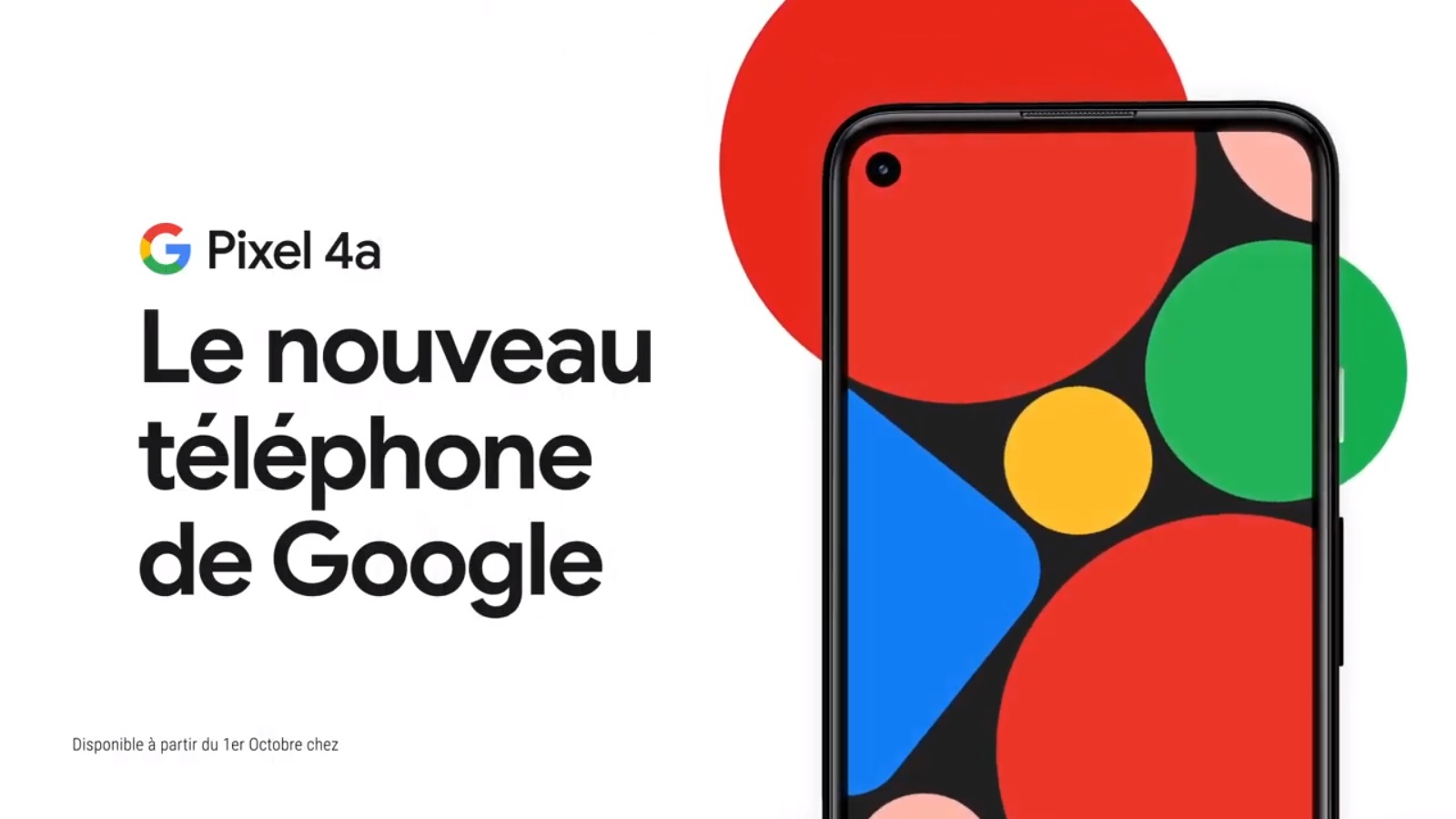 Le Pixel 4a est dispo en précommande en France