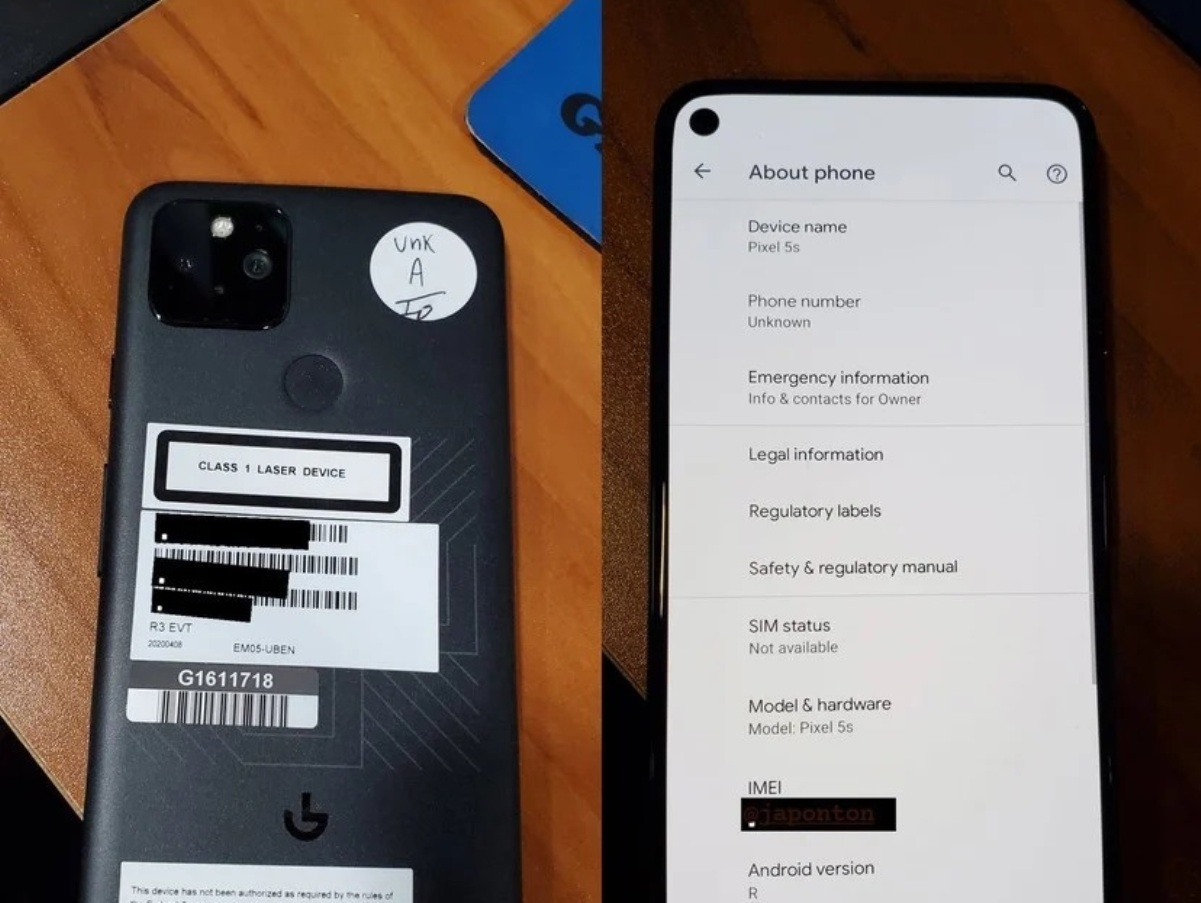 Un Pixel 5s en balade, avec de la 5G mmWave