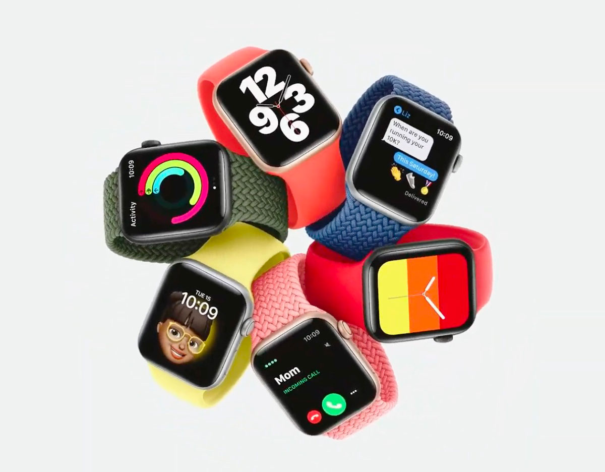 L'Apple Watch SE se décline aussi en plusieurs modèles