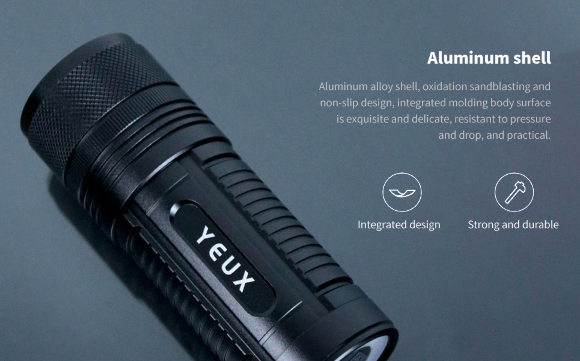 Cette lampe torche propose pas mal de fonctions intéressantes