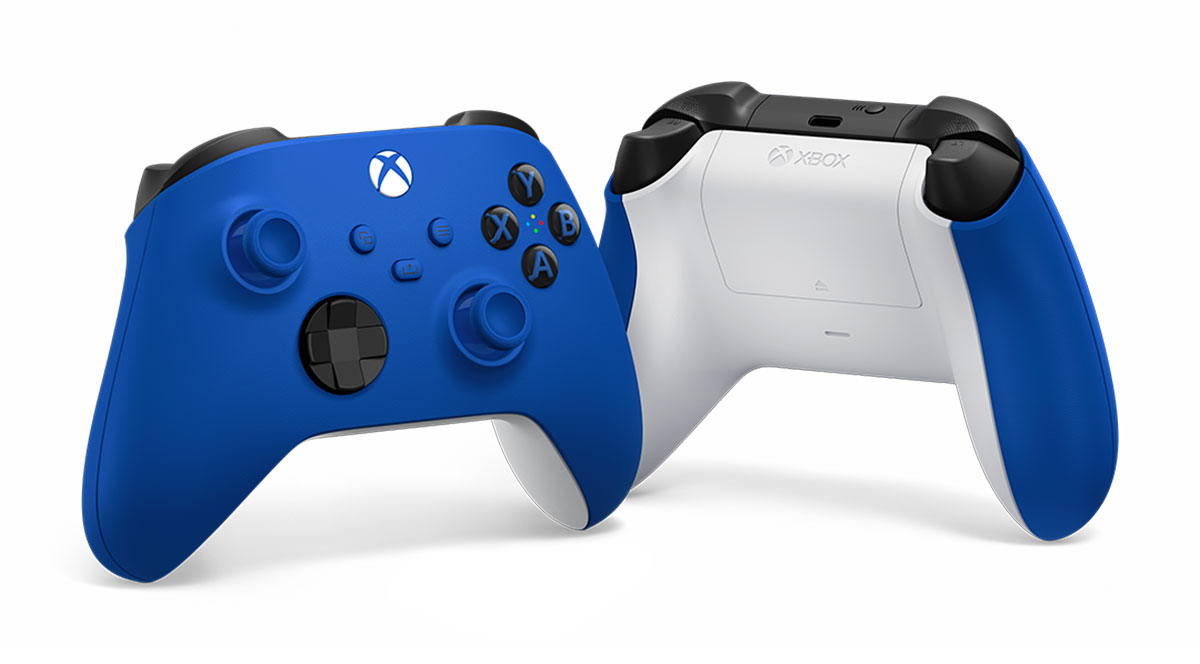 La manette de la Xbox Series X et de la Series S se déclinera aussi en bleue