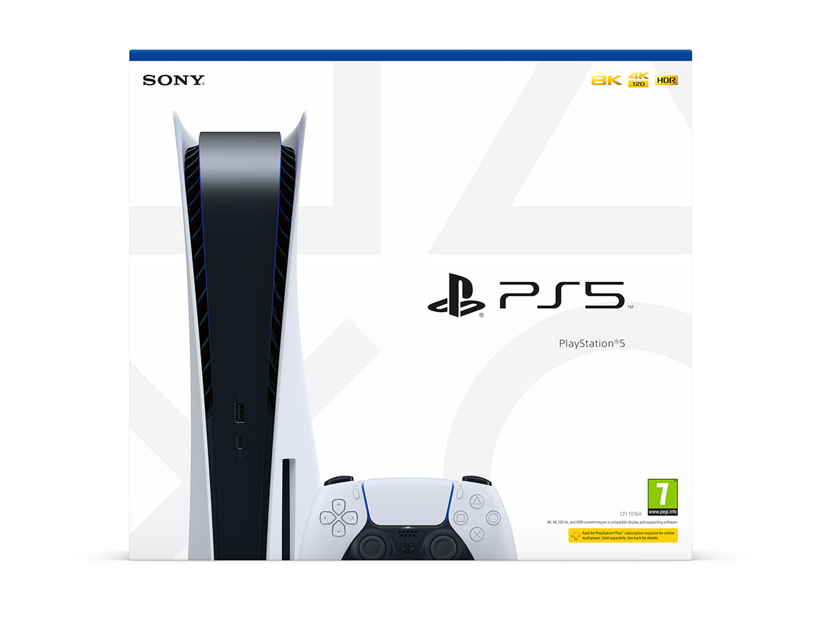 La boîte de la PlaySTation 5