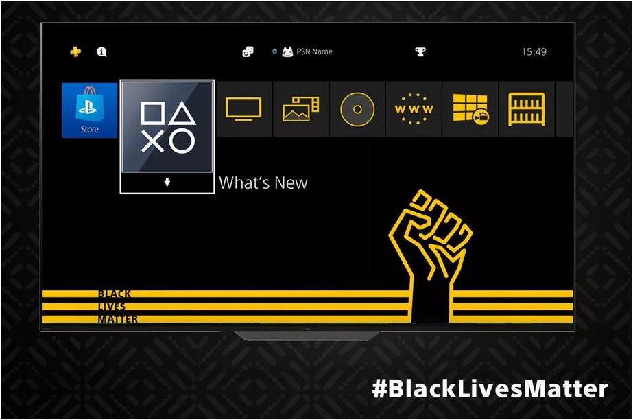 theme Black Lives Matter PS4