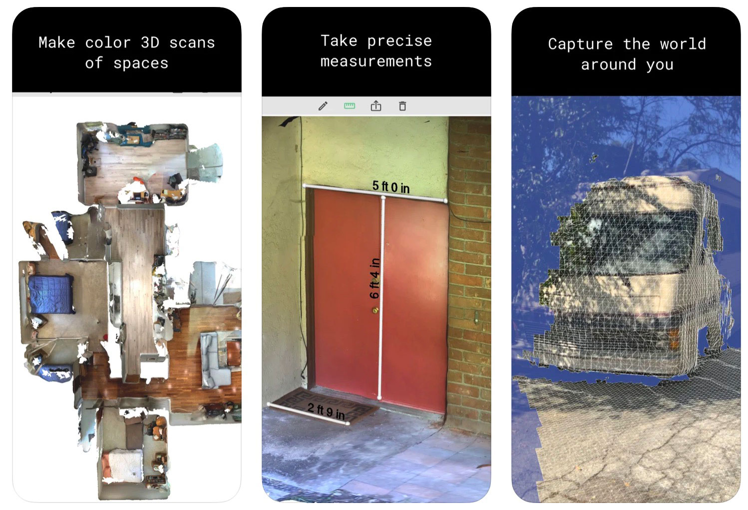 Polycam LiDAR 3D Scanner, l'application qui te permet de capturer le monde